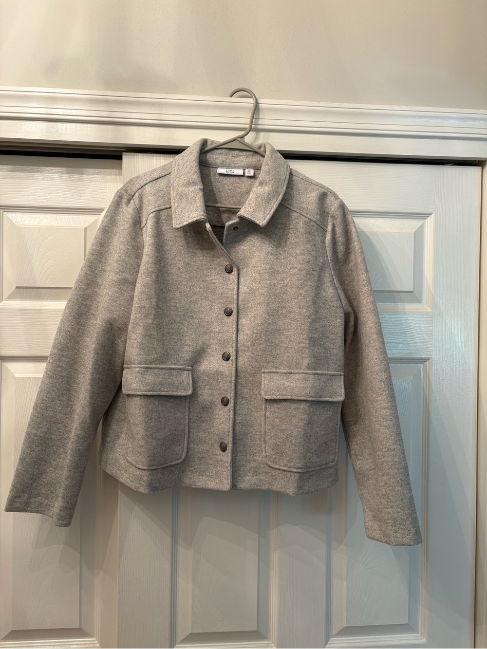 Croft & Barrow Wool-Like Cropped Jacket - NWT, size XXL